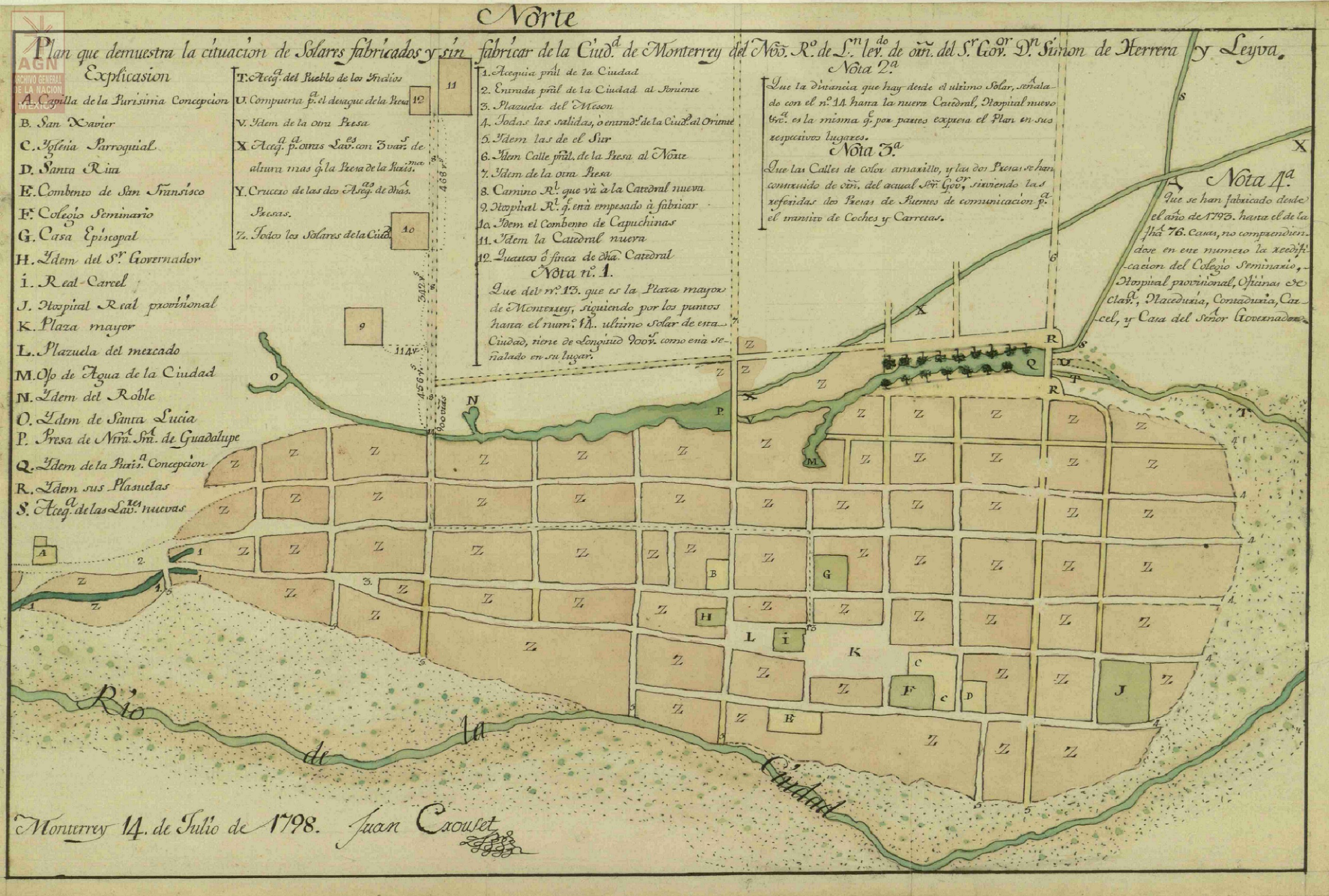 Monterrey, 1798.